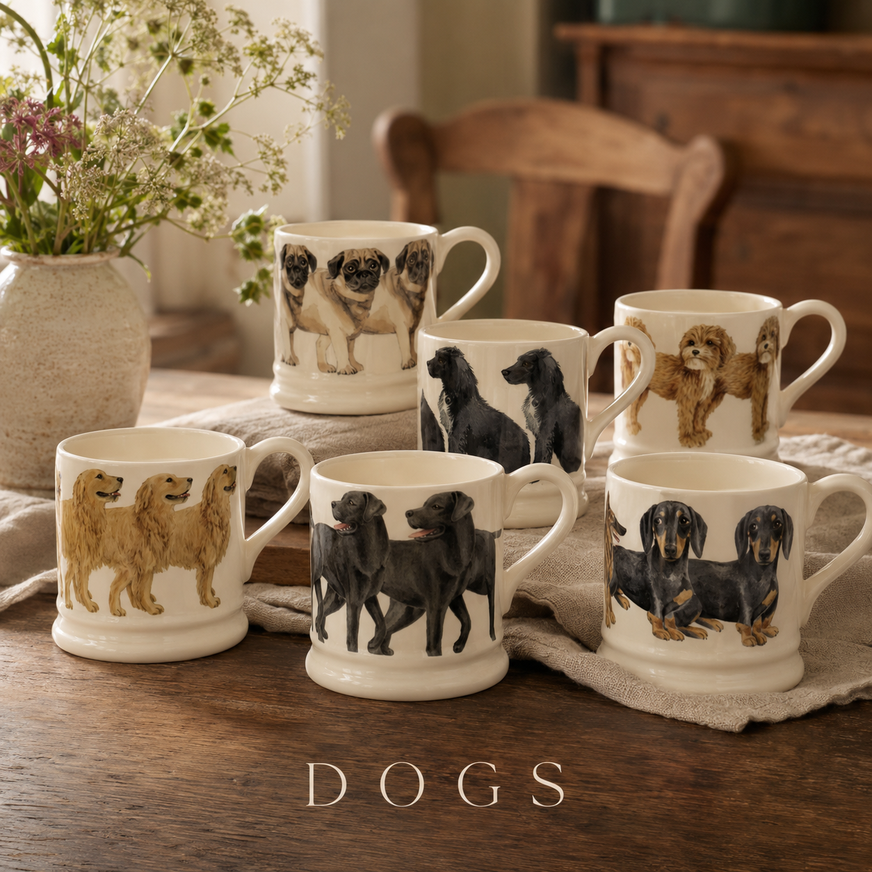 Emma Bridgewater Dogs Pottery | Mugs & Gifts for Dog Lovers