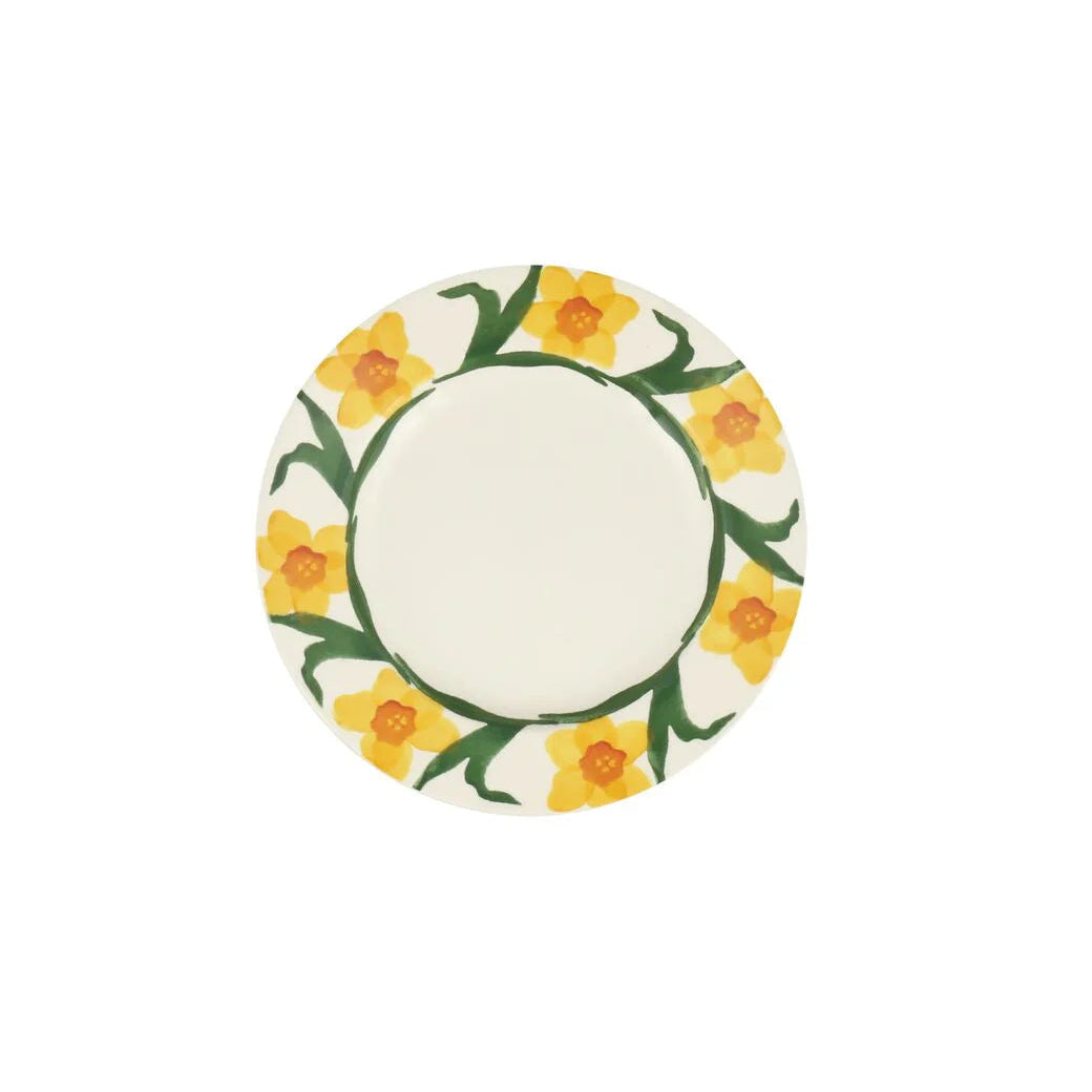 Emma Bridgewater Windblown Daffodils Small Side Plate 6.5 Inch