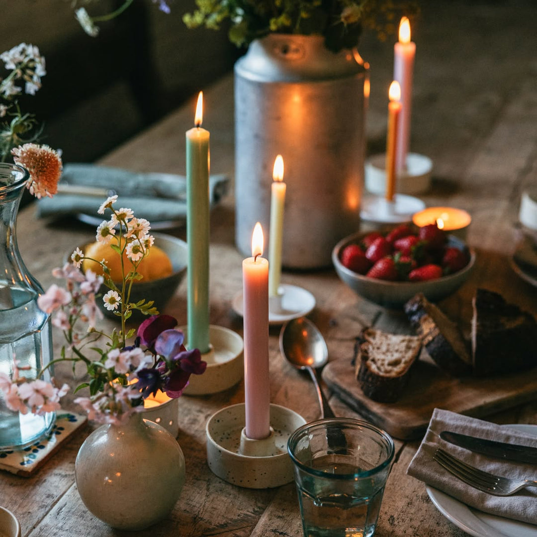 Dinner Candles + Pillar Candles