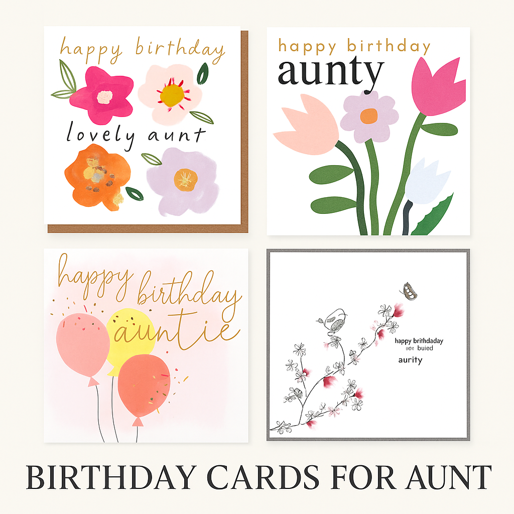Cards - Birthday Cards for Aunty