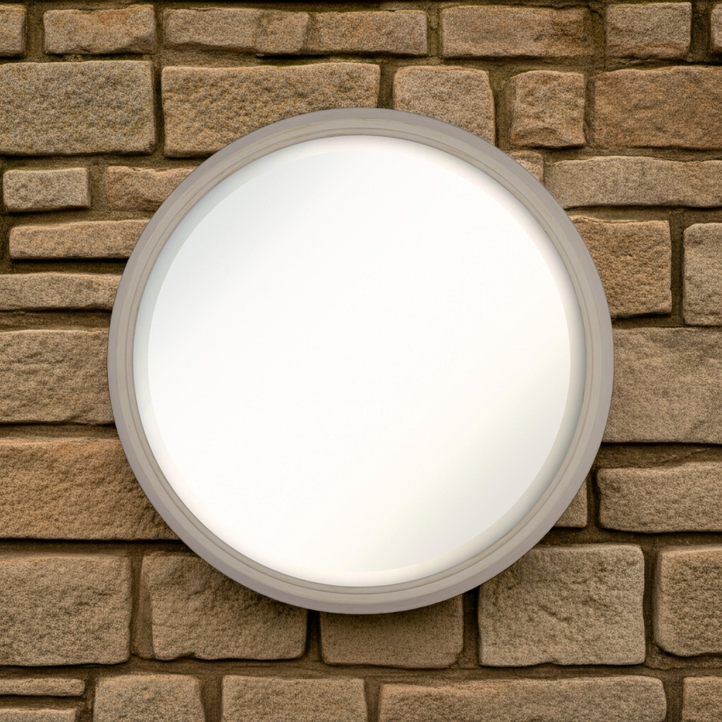 Cotswold Mirror Wet Plaster by Cornucopia Home and Gift, ornate vintage-style wall mirror with intricate details.