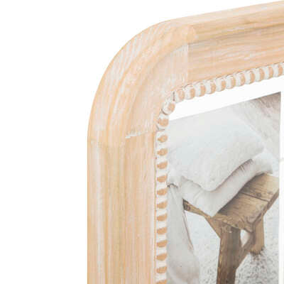 Wooden hanging photo frame by Cornucopia Home and Gift, showcasing a rustic design with space for multiple photos.