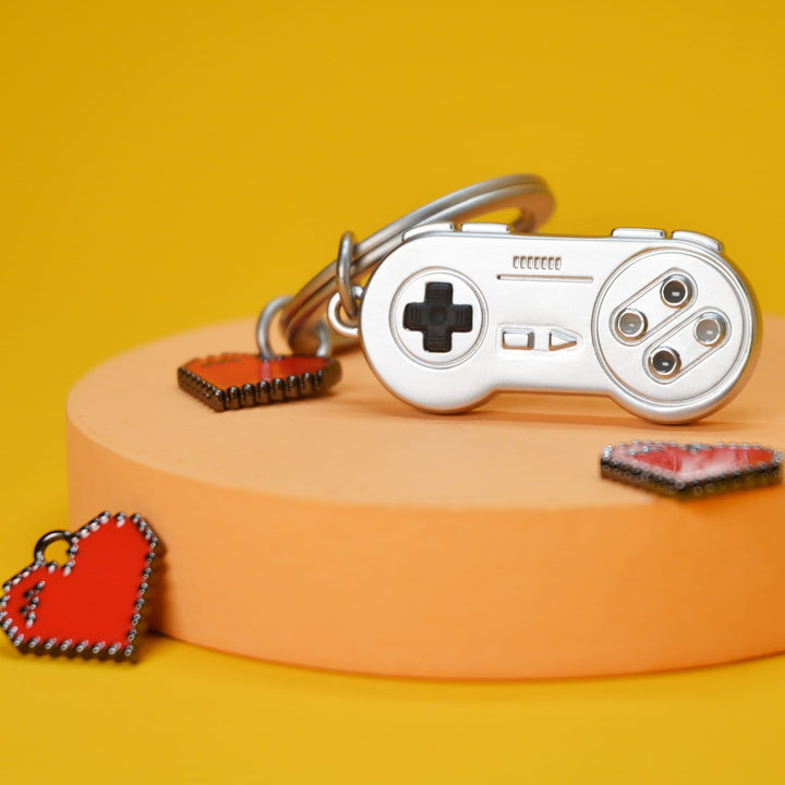 Chrome Games Controller Keyring