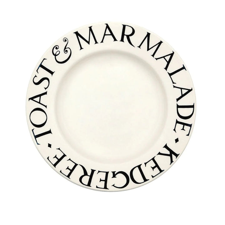Emma Bridgewater Black Toast 8½ Inch Plate