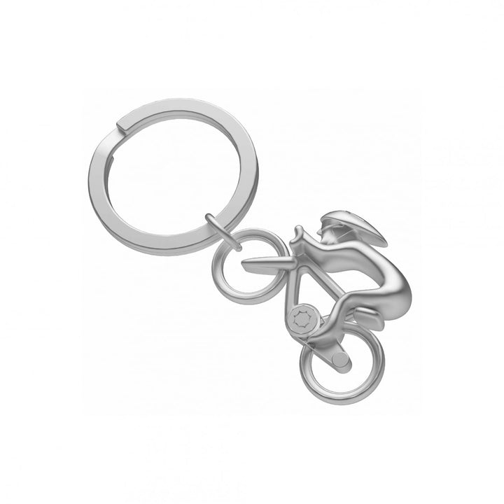 Cyclist Keyring