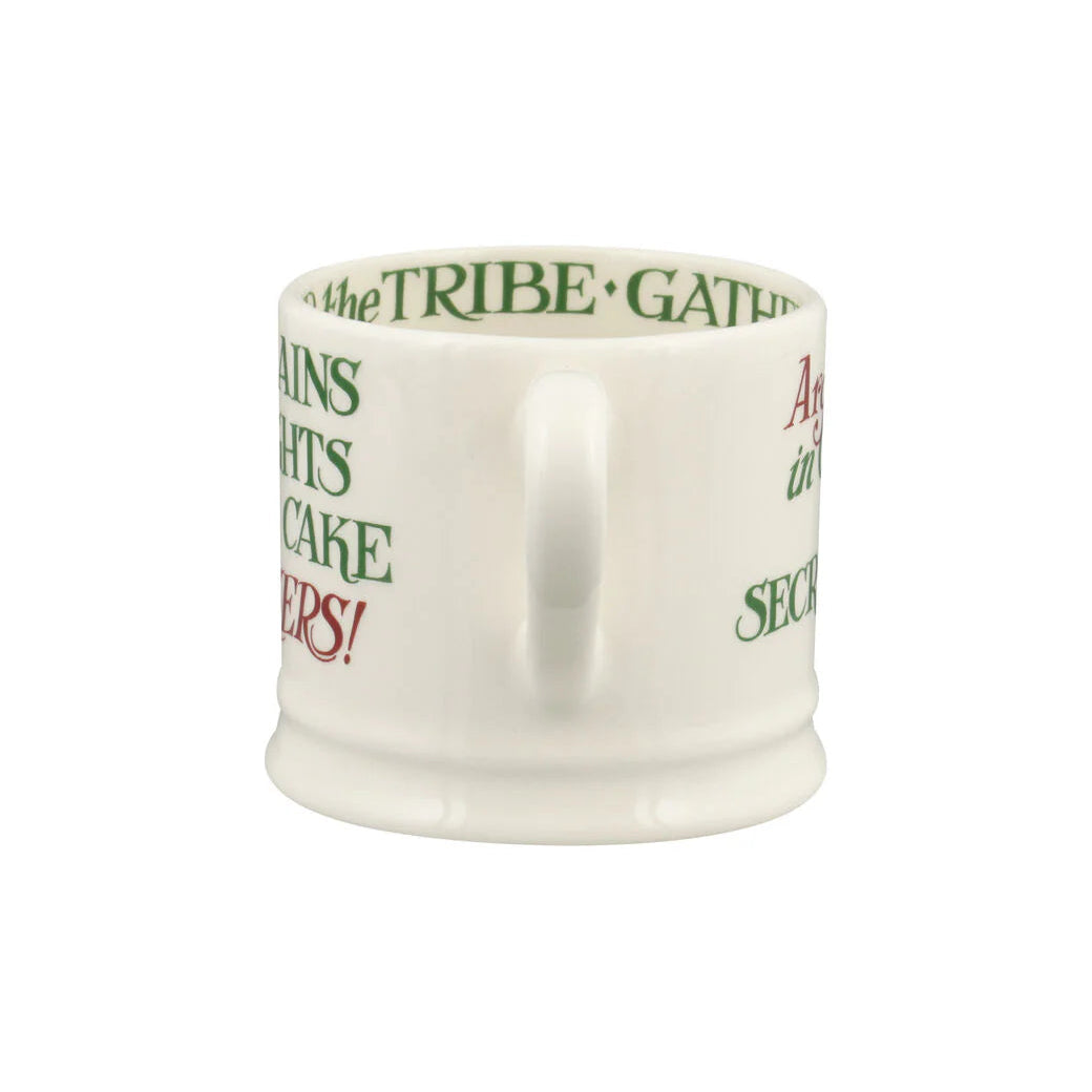 Emma Bridgewater Christmas Toast Crackers small mug with festive toast cracker design and holiday-themed artwork.