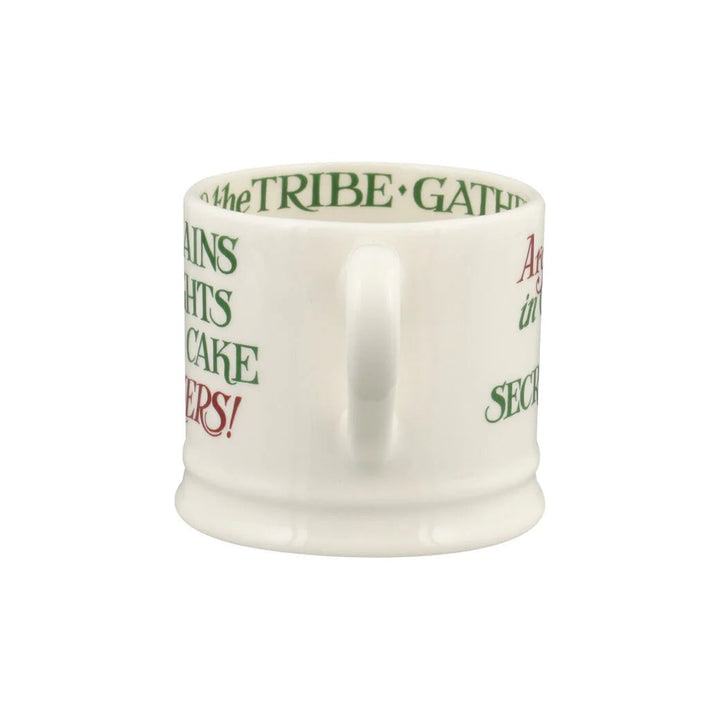 Emma Bridgewater Christmas Toast Crackers small mug with festive toast cracker design and holiday-themed artwork.