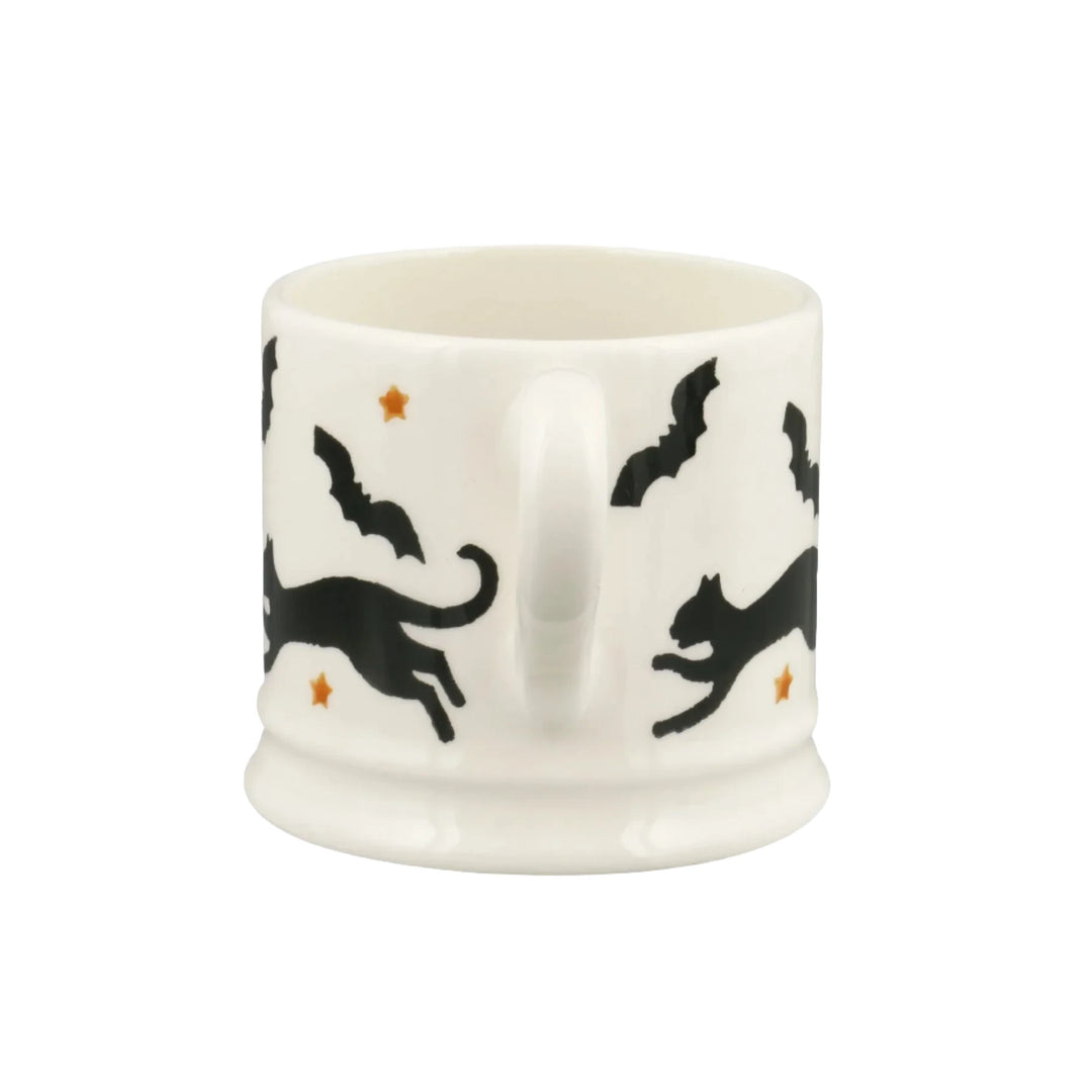 Emma Bridgewater Wise Witches small ceramic mug with witch and moon design, perfect for cozy tea or coffee moments.