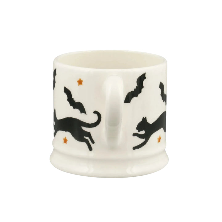 Emma Bridgewater Wise Witches small ceramic mug with witch and moon design, perfect for cozy tea or coffee moments.