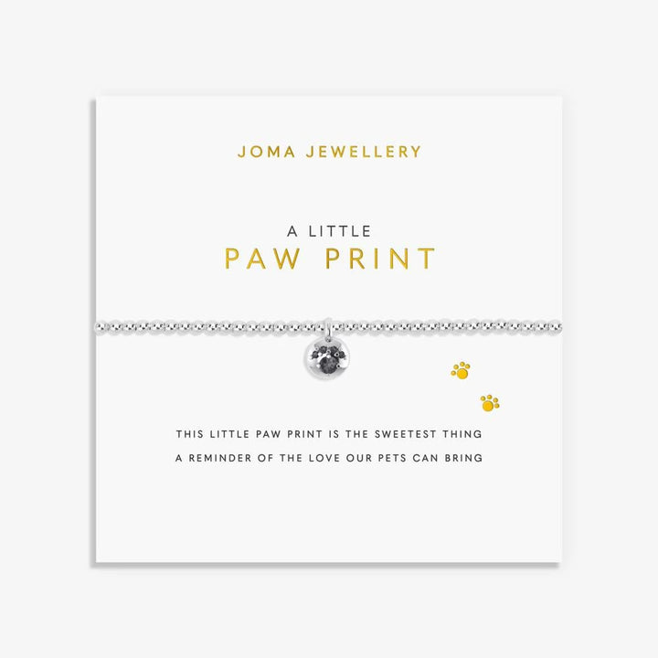 A Little Paw Print Bracelet - Joma Jewellery
