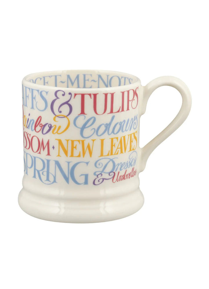 Emma Bridgewater Easter Toast Daffodils &amp; Tulips 1/2 Pint Mug