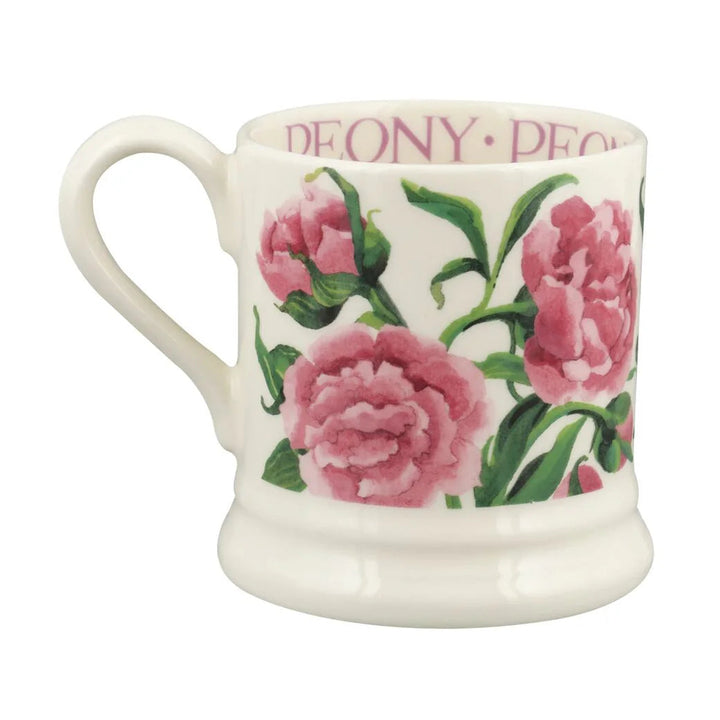 Emma Bridgewater Flowers Pink Peony 1/2 Pint Mug