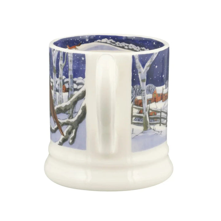 Midnight Robin 1/2 Pint Mug - 300ml