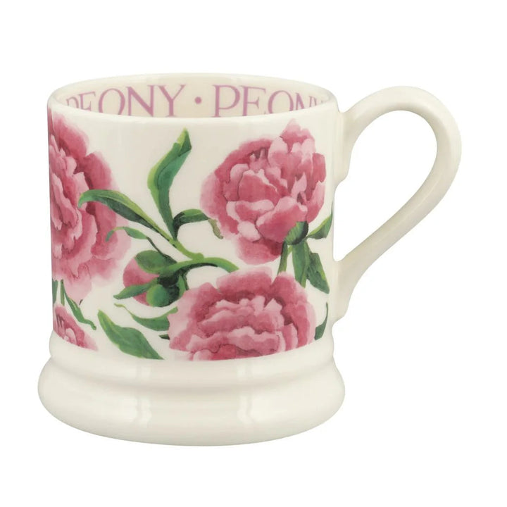 Emma Bridgewater Flowers Pink Peony 1/2 Pint Mug