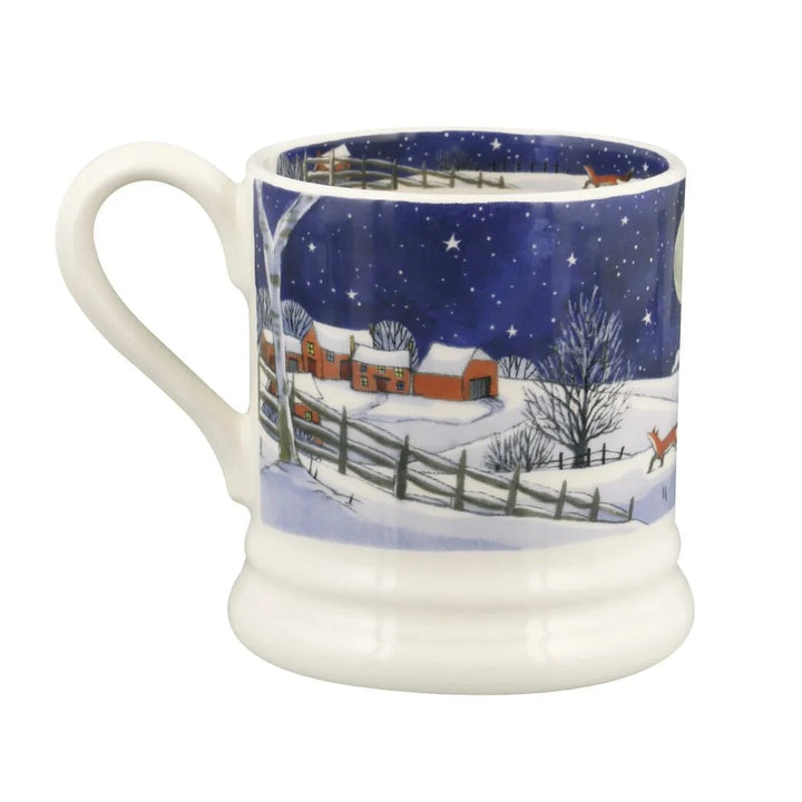 Midnight Robin 1/2 Pint Mug - 300ml