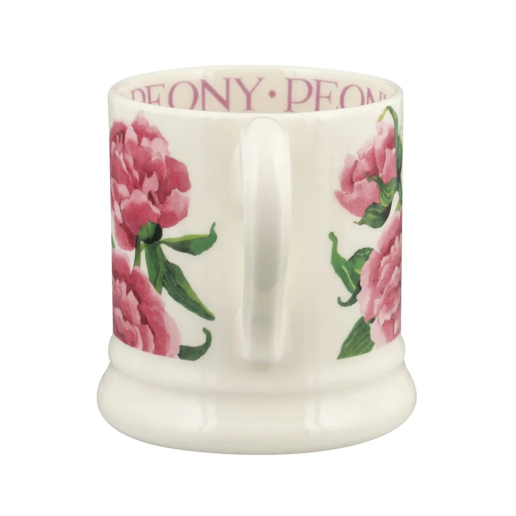 Emma Bridgewater Flowers Pink Peony 1/2 Pint Mug