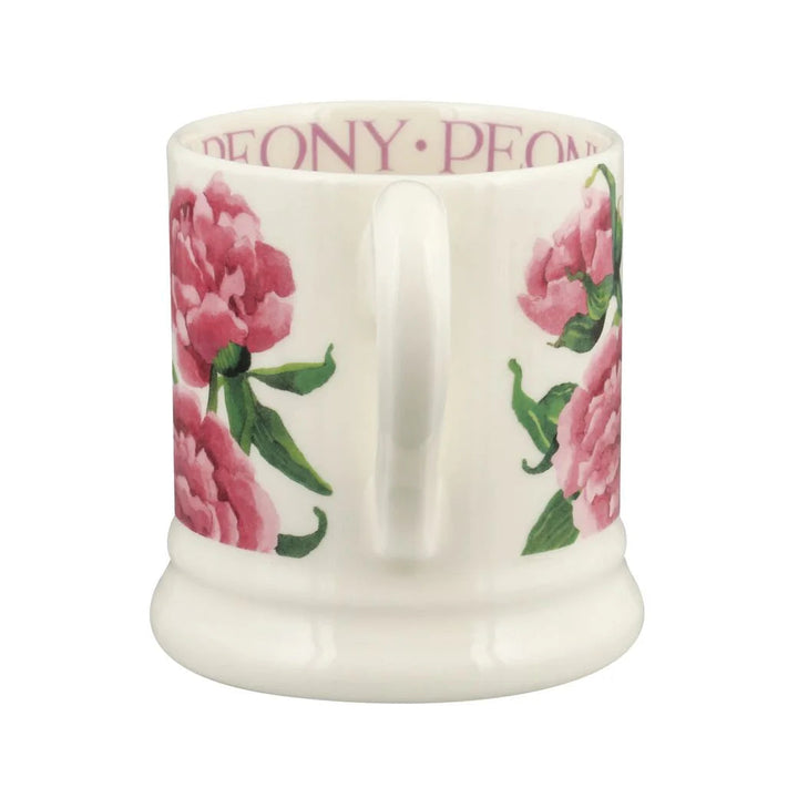 Emma Bridgewater Flowers Pink Peony 1/2 Pint Mug