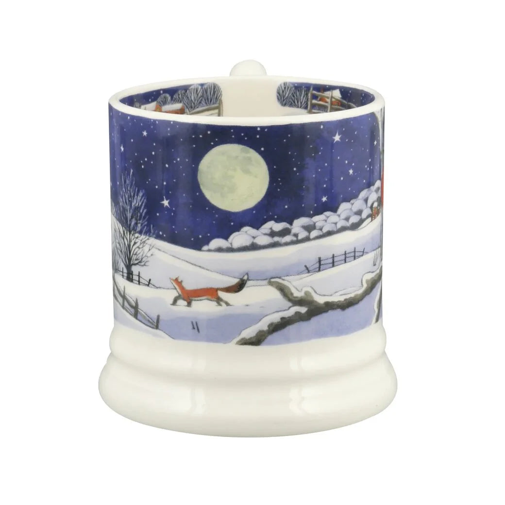 Midnight Robin 1/2 Pint Mug - 300ml