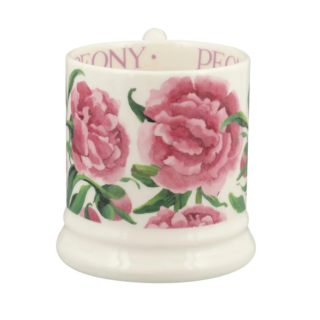 Emma Bridgewater Flowers Pink Peony 1/2 Pint Mug
