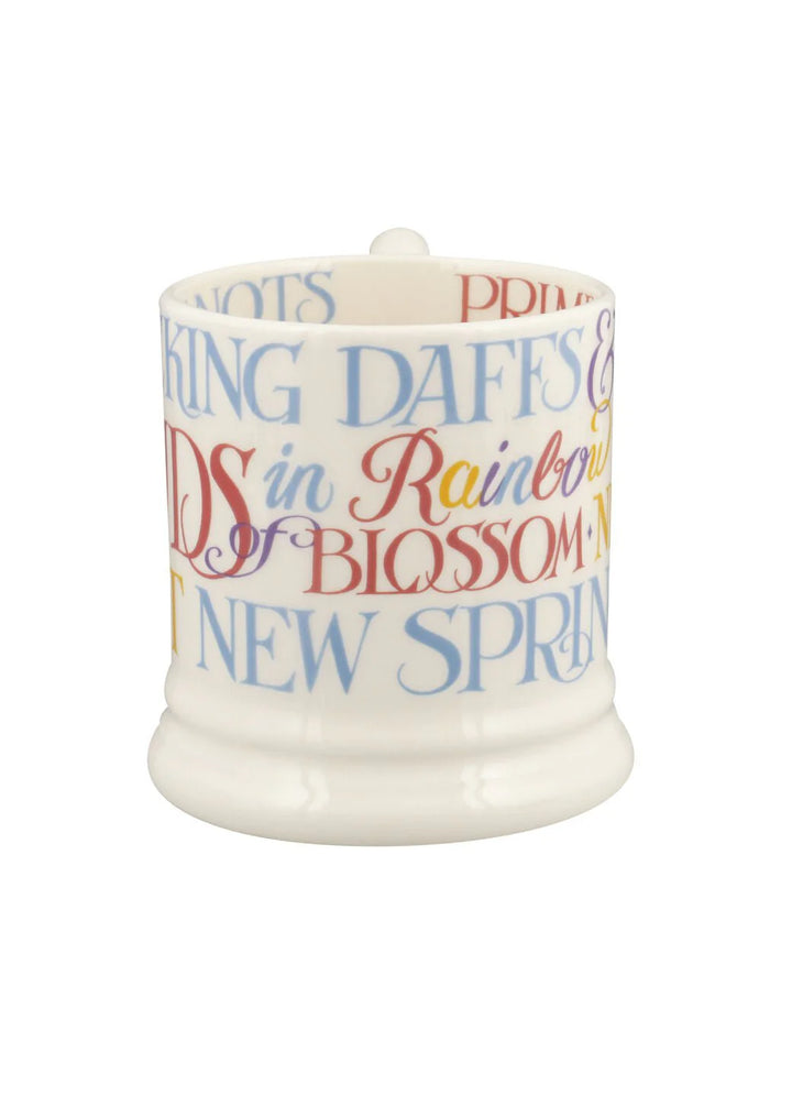 Emma Bridgewater Easter Toast Daffodils &amp; Tulips 1/2 Pint Mug