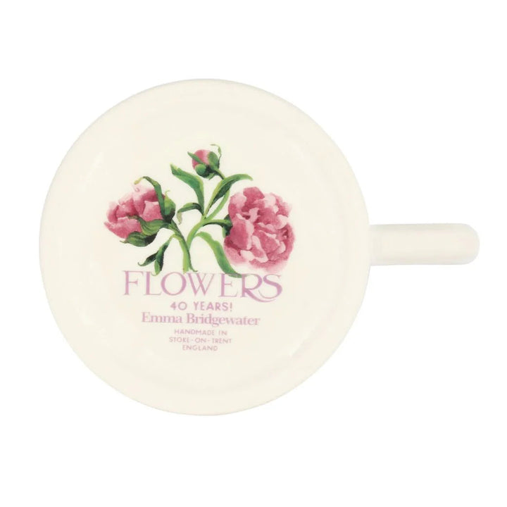 Emma Bridgewater Flowers Pink Peony 1/2 Pint Mug