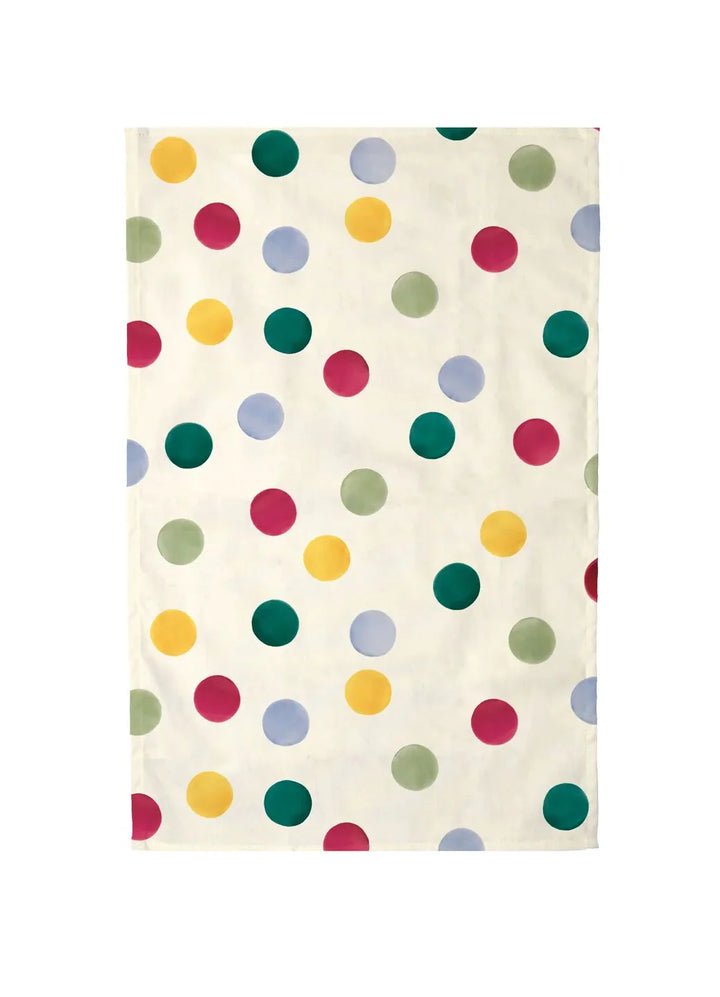 Emma Bridgewater Polka Dot Double Oven Glove &amp; Tea Towel Set