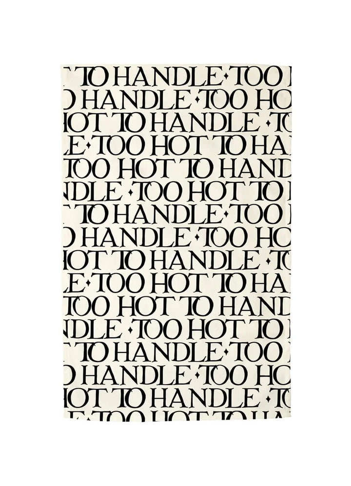 Emma Bridgewater Black Toast Double Oven Glove &amp; Tea Towel Set