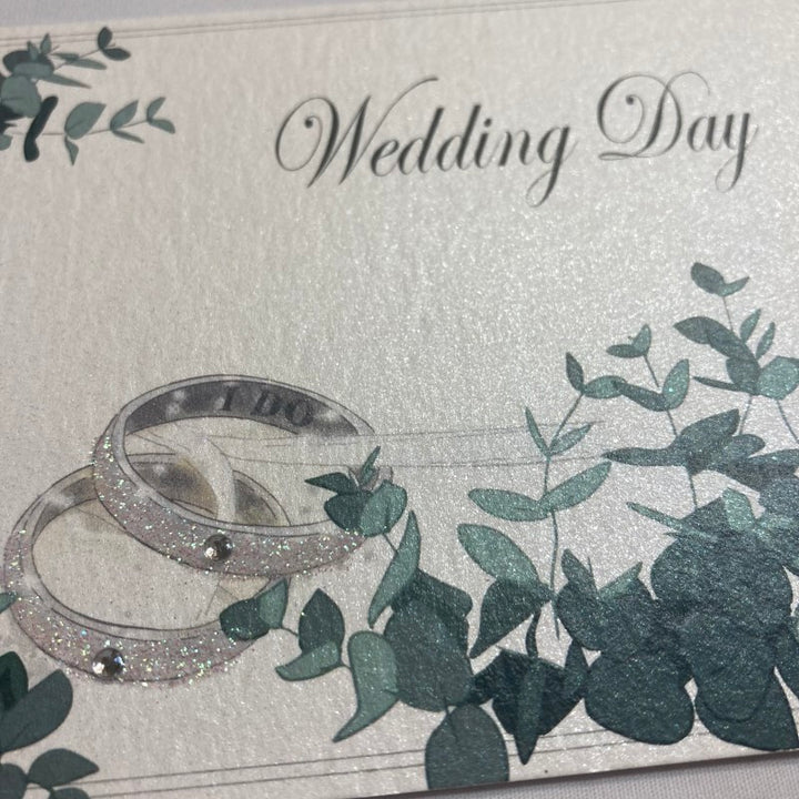 Rings &amp; Greenery Guest Book