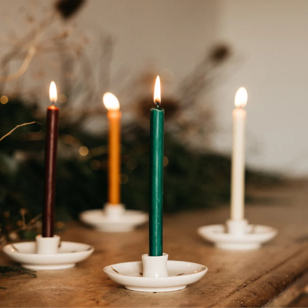 Christmas Winter Thyme Mini Candles - 6 Pack