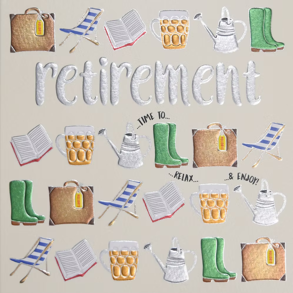 Happy Retirement (Male) Card