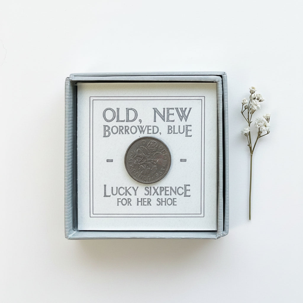 East of India A Lucky Sixpence for the Bride