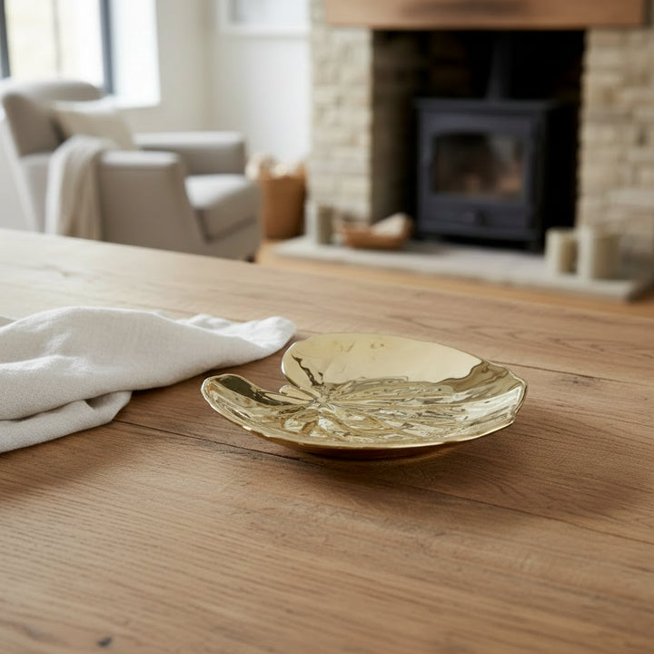 Riveria Golden Leaf Tray - Alchemille