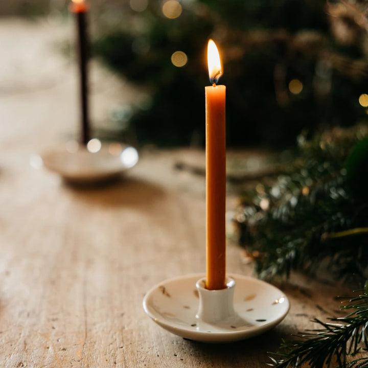Christmas Orange &amp; Cinnamon Mini Candles - 6 Pack