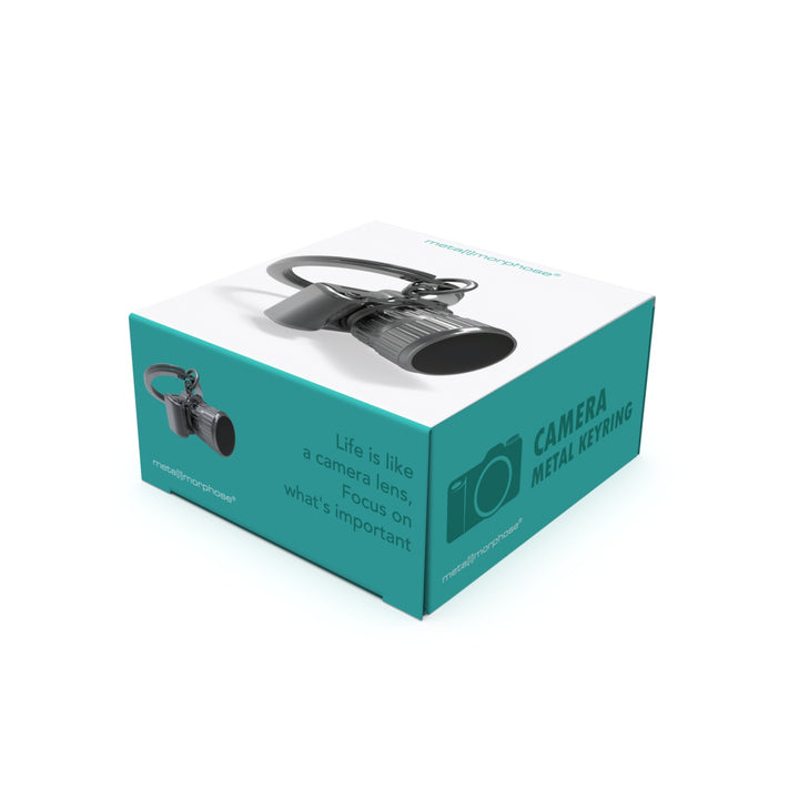 Gunmetal Camera Keyring