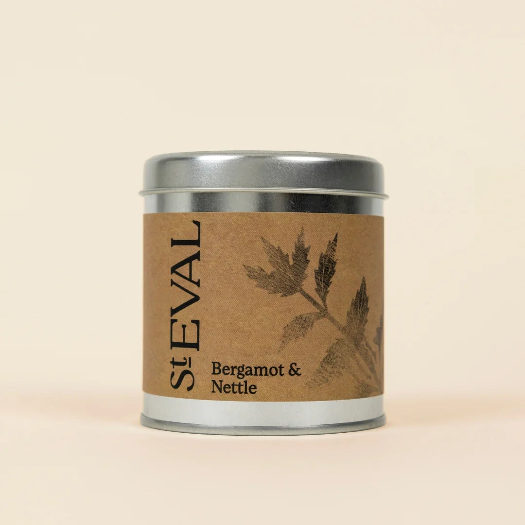 St Eval Bergamot &amp; Nettle Tin Candle