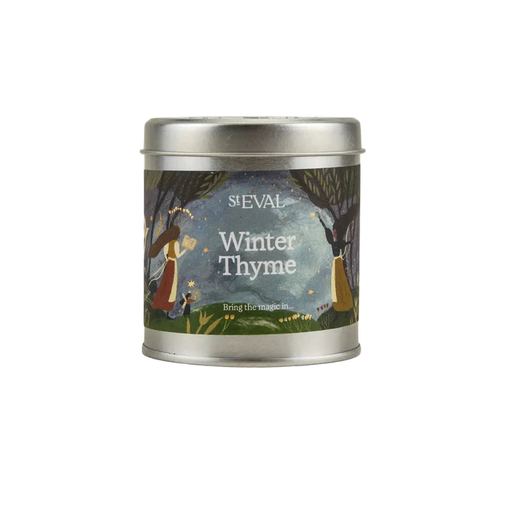 Winter Thyme Scented Tin Candle