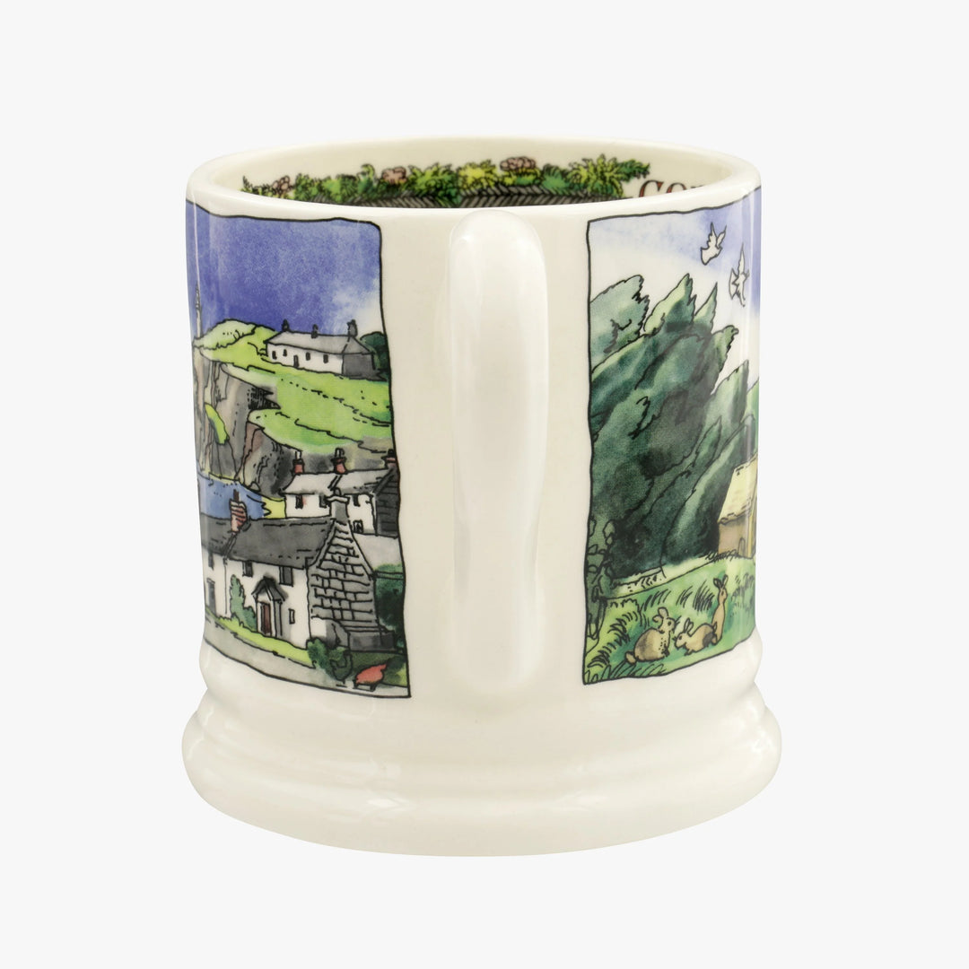 Emma Bridgewater Landscapes of Dreams Cornish Beaches 1/2 Pint Mug
