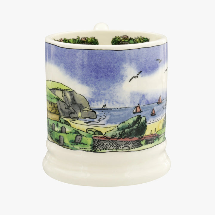 Emma Bridgewater Landscapes of Dreams Cornish Beaches 1/2 Pint Mug