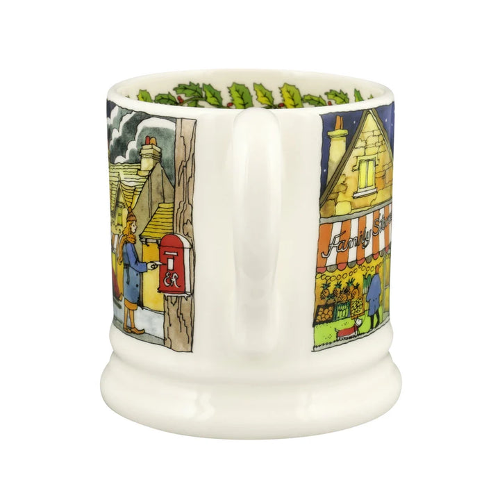Christmas Town &amp; Country 1/2 Pint Mug - 300ml
