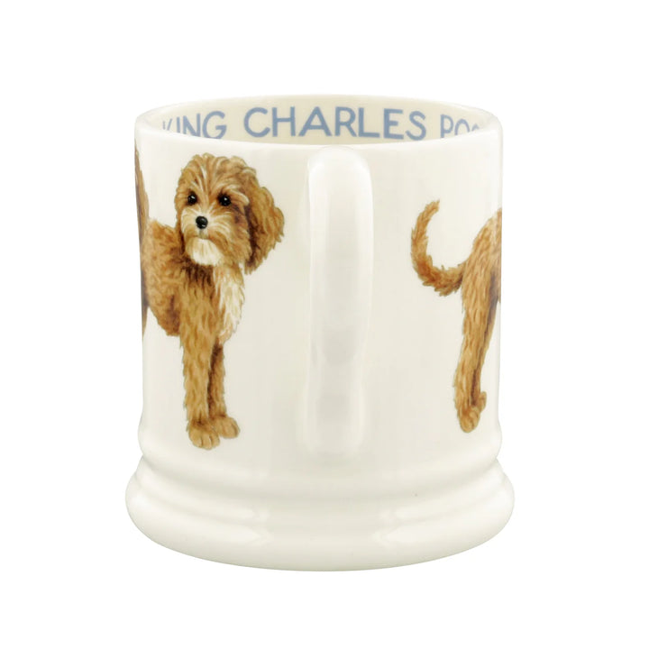 Emma Bridgewater Dogs Cavalier Poodle Cross 1/2 Pint Mug