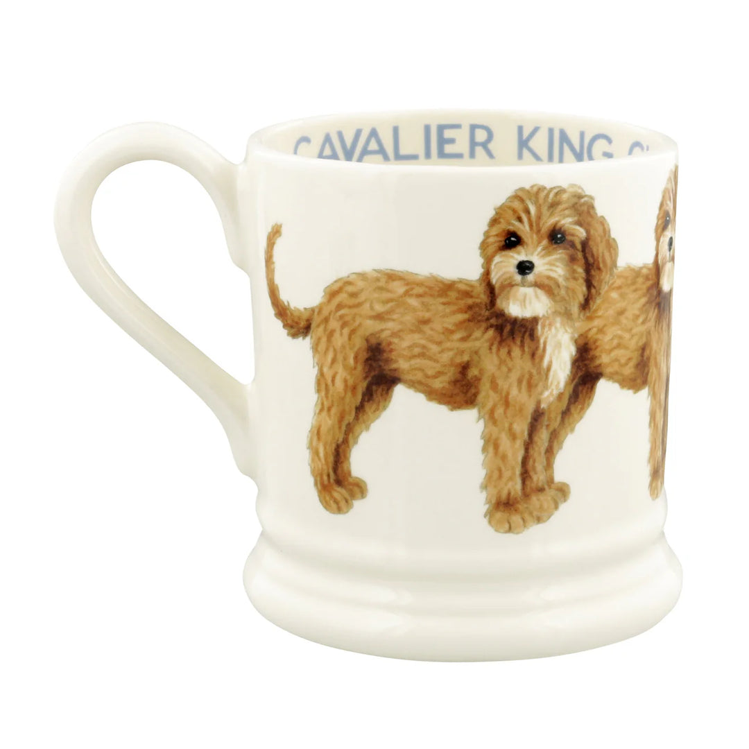 Emma Bridgewater Dogs Cavalier Poodle Cross 1/2 Pint Mug