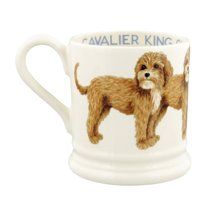 Emma Bridgewater Dogs Cavalier Poodle Cross 1/2 Pint Mug