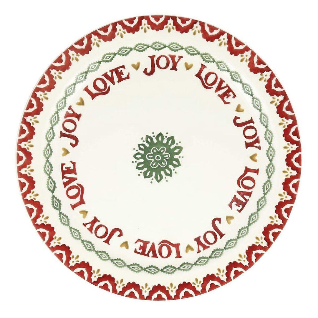 Large Christmas Joy Serving Plate