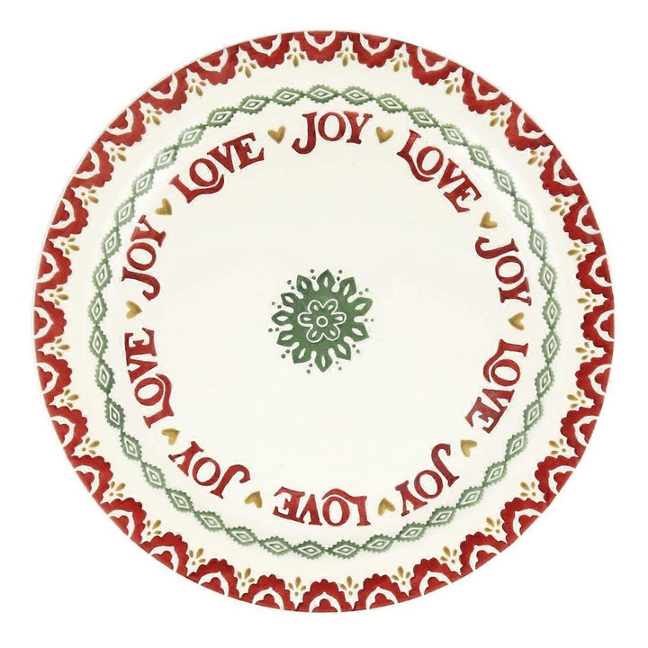 Large Christmas Joy Serving Plate