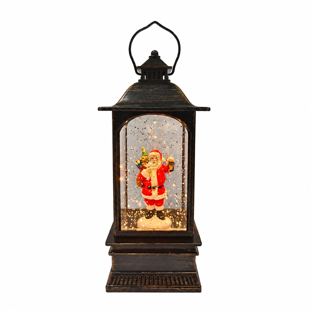 LED Christmas Spinner Lantern - 22cm (3 Assorted Designs)