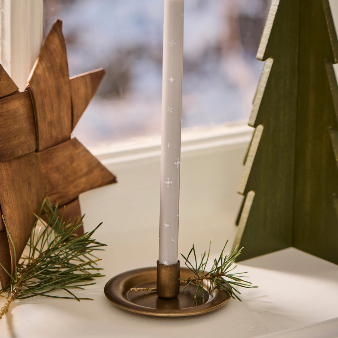 Taper Candle Holder for 1.3cm Candles - Wide Base