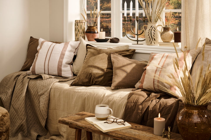 Chocolate Velvet Cushion Cover