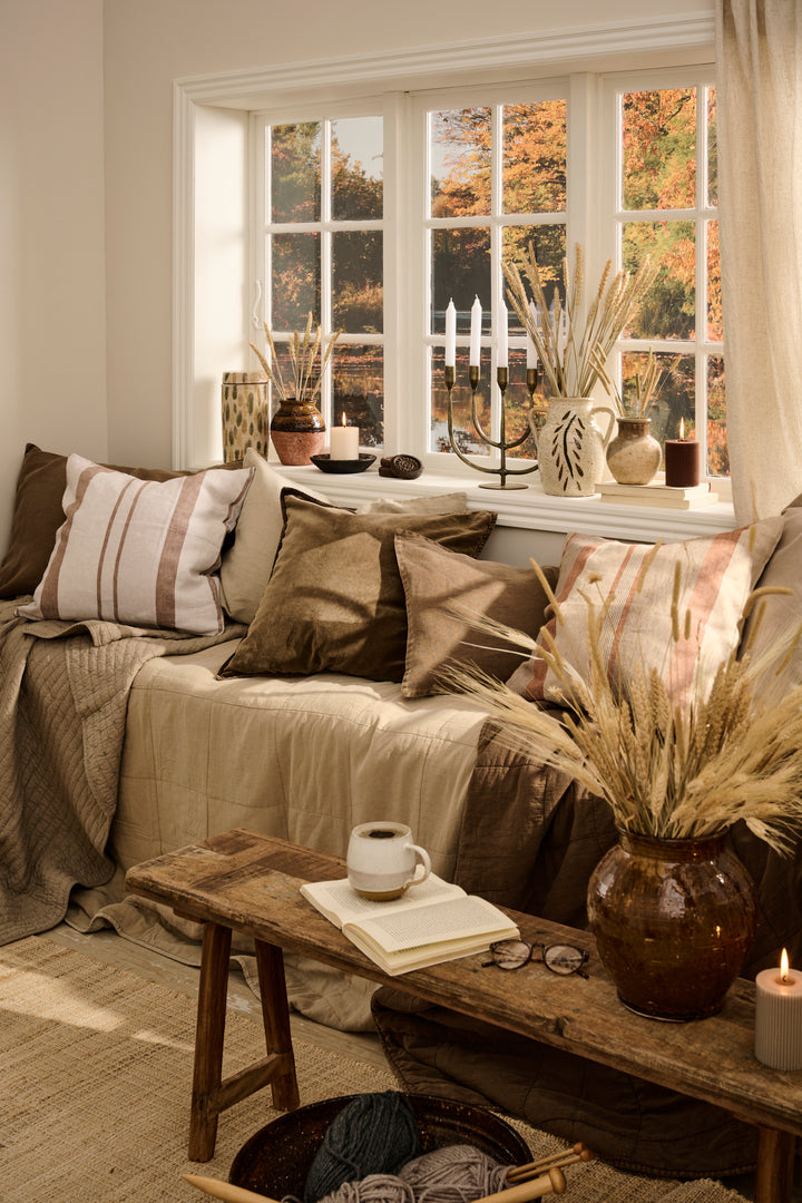 Chocolate Velvet Cushion Cover