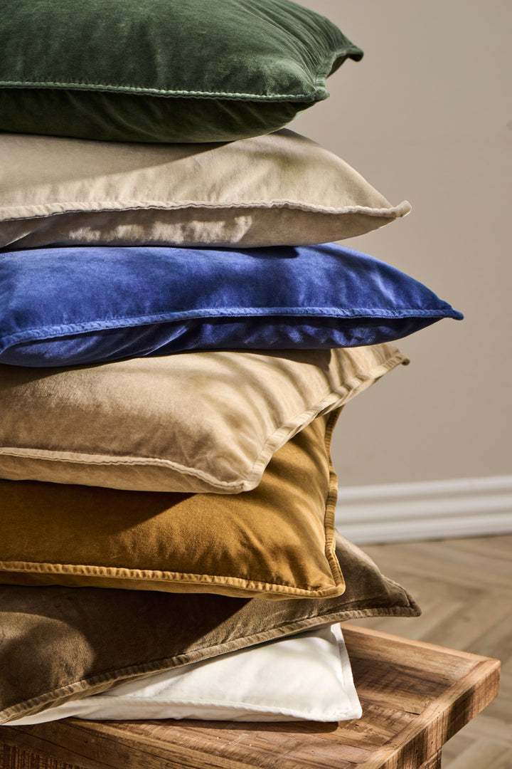 Chocolate Velvet Cushion Cover