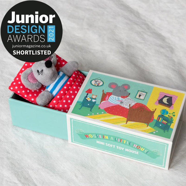 Mouse in a little box - Mouse in a House soft toy